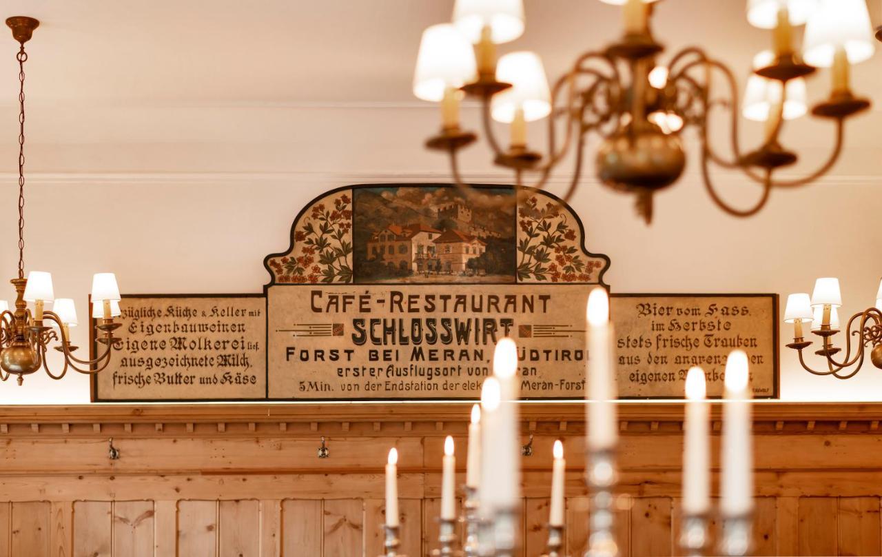 Schlosswirt Forst Lagundo Esterno foto